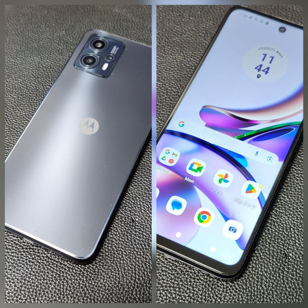 【美品】MOTOROLA　moto g13 スマートフォン　グレー