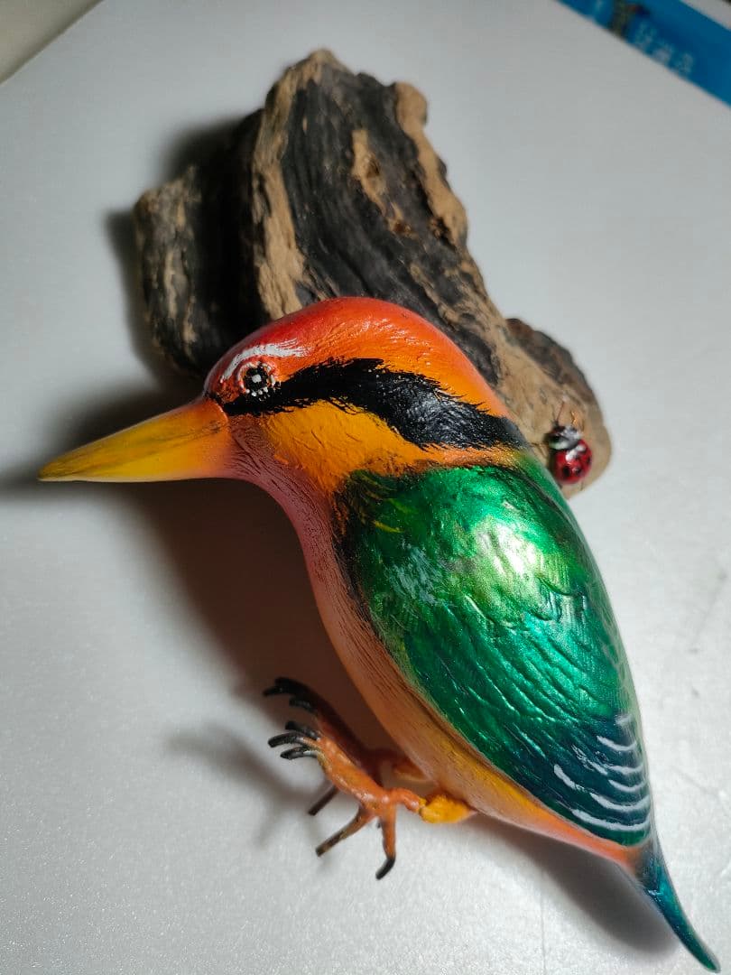 ミヤコショウビン　木彫り