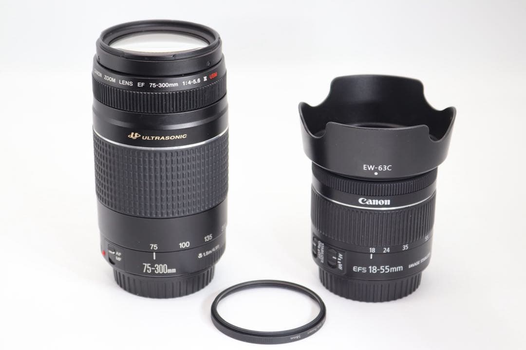 超美品 【Canon EOS Kiss X9 ダブルレンズセット】　安心保証あり