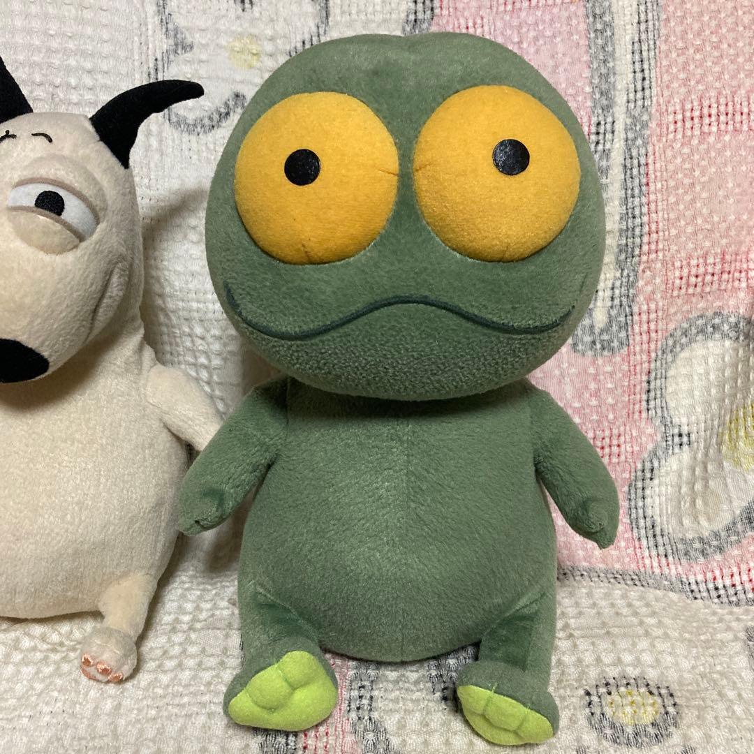 バムとケロ　ぬいぐるみ　バムS＆ケロS＆ケロM&ケロLの4コセット　中古品
