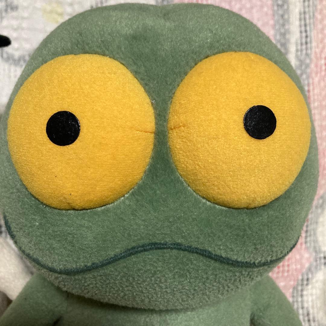 バムとケロ　ぬいぐるみ　バムS＆ケロS＆ケロM&ケロLの4コセット　中古品