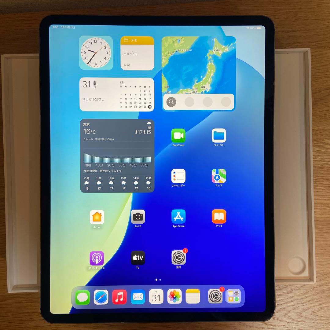 ipad pro 12.9 第3世代　2018年　512gb Cellular