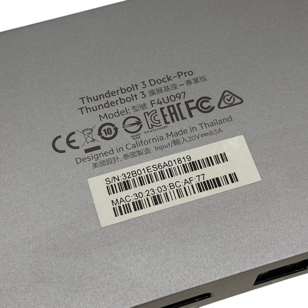 I15370 ベルキン Belkin Dock-Pro F4U097