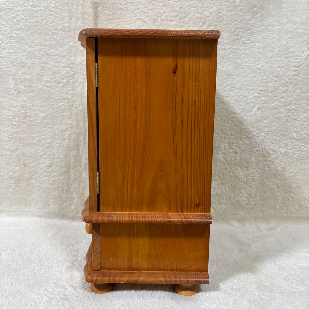【希少】ANNY WOOD 指輪 宝飾品 収納 棚 オルゴール Sankyo