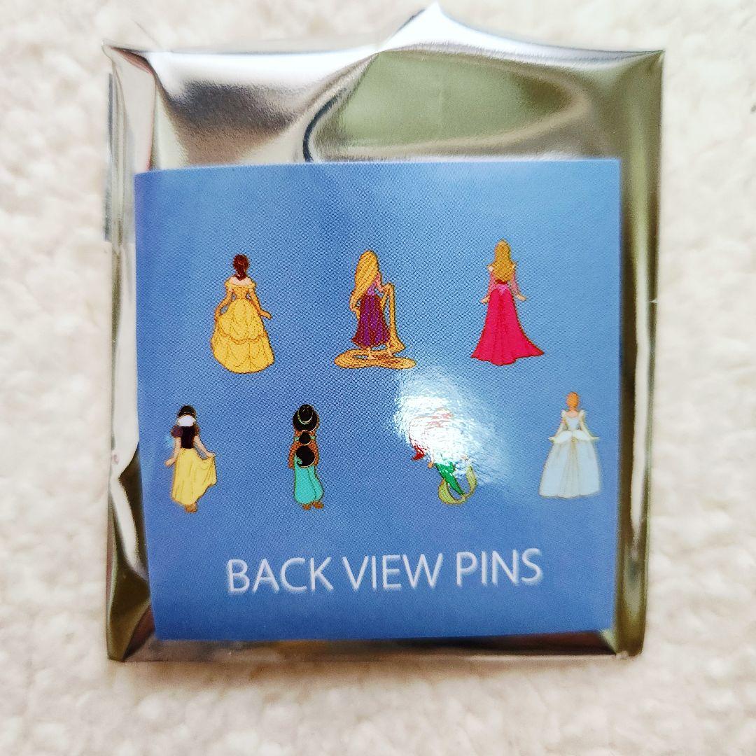 ディズニープリンセス100周年　限定ピンバッジ　バックビューピンズ　コンプリート