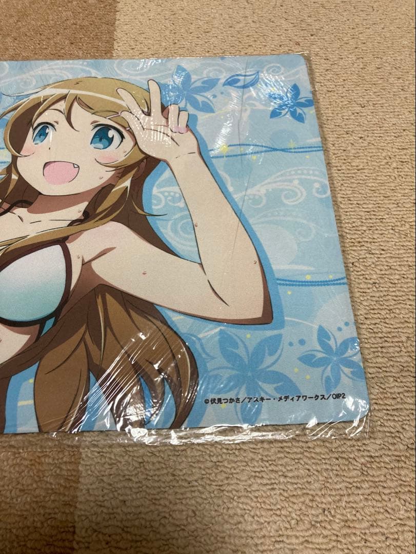 俺の妹がこんなに可愛いわけがない　高坂桐乃　黒猫　カードラボ限定　プレイマット