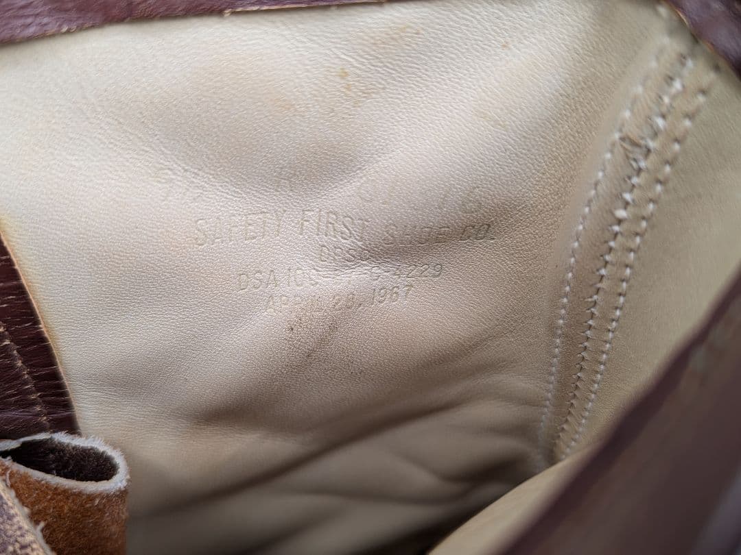 67年製 US army コンバットブーツ 9.5 ミリタリーブーツ