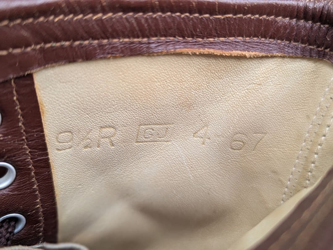 67年製 US army コンバットブーツ 9.5 ミリタリーブーツ
