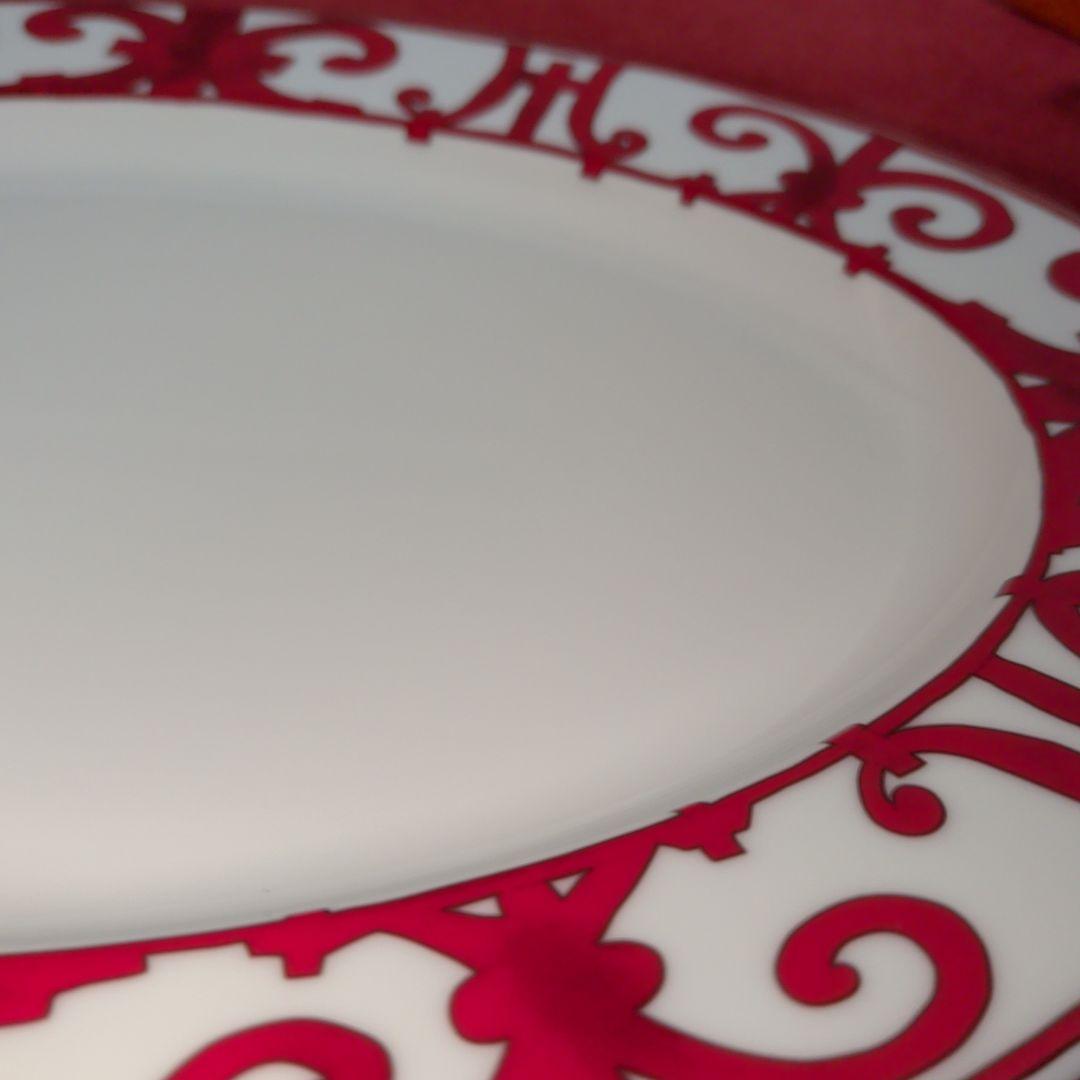 稀少　エルメス「ガダルキヴィール」オーバルプレート 中皿 PMサイズ