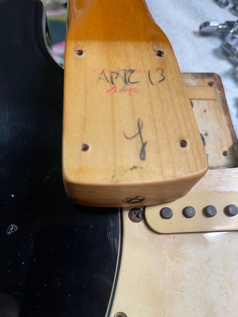 Fender Stratocaster ブラック　japan