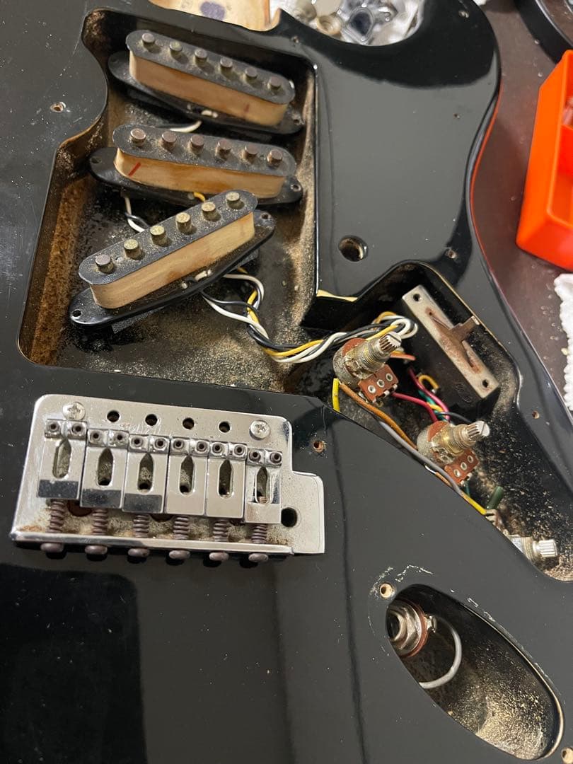 Fender Stratocaster ブラック　japan