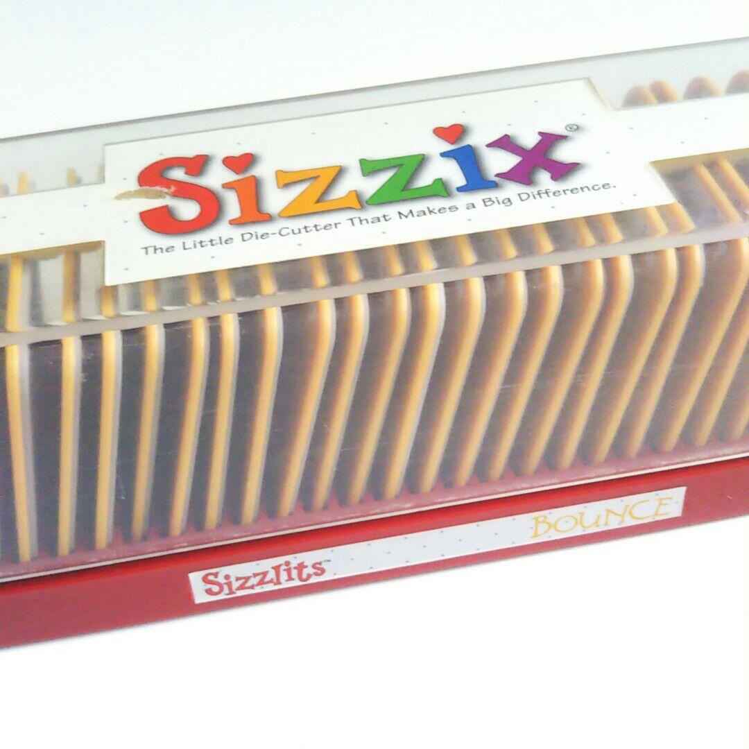 シジックス sizzix アルファベット ダイ bounce