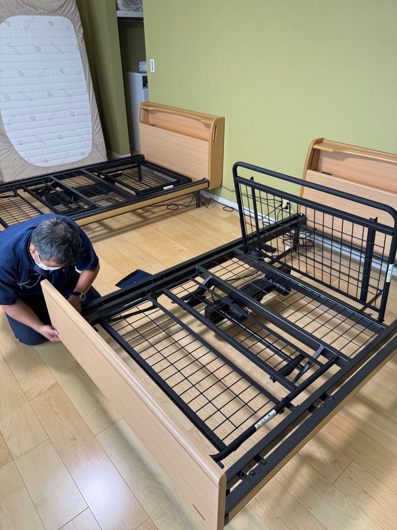 ⚫️フランスベッド/CU-203C/2体まとめて美品セミダブル/電動リクライニング