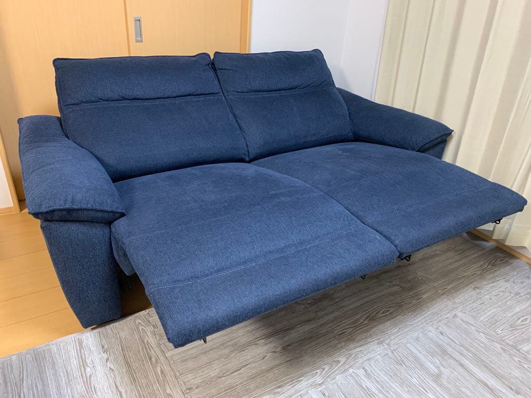 3人掛け電動リクライニングソファ