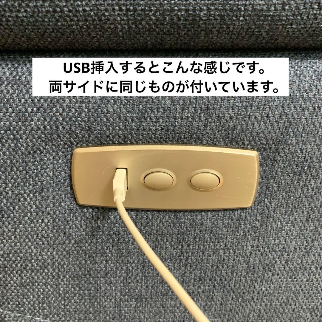 3人掛け電動リクライニングソファ