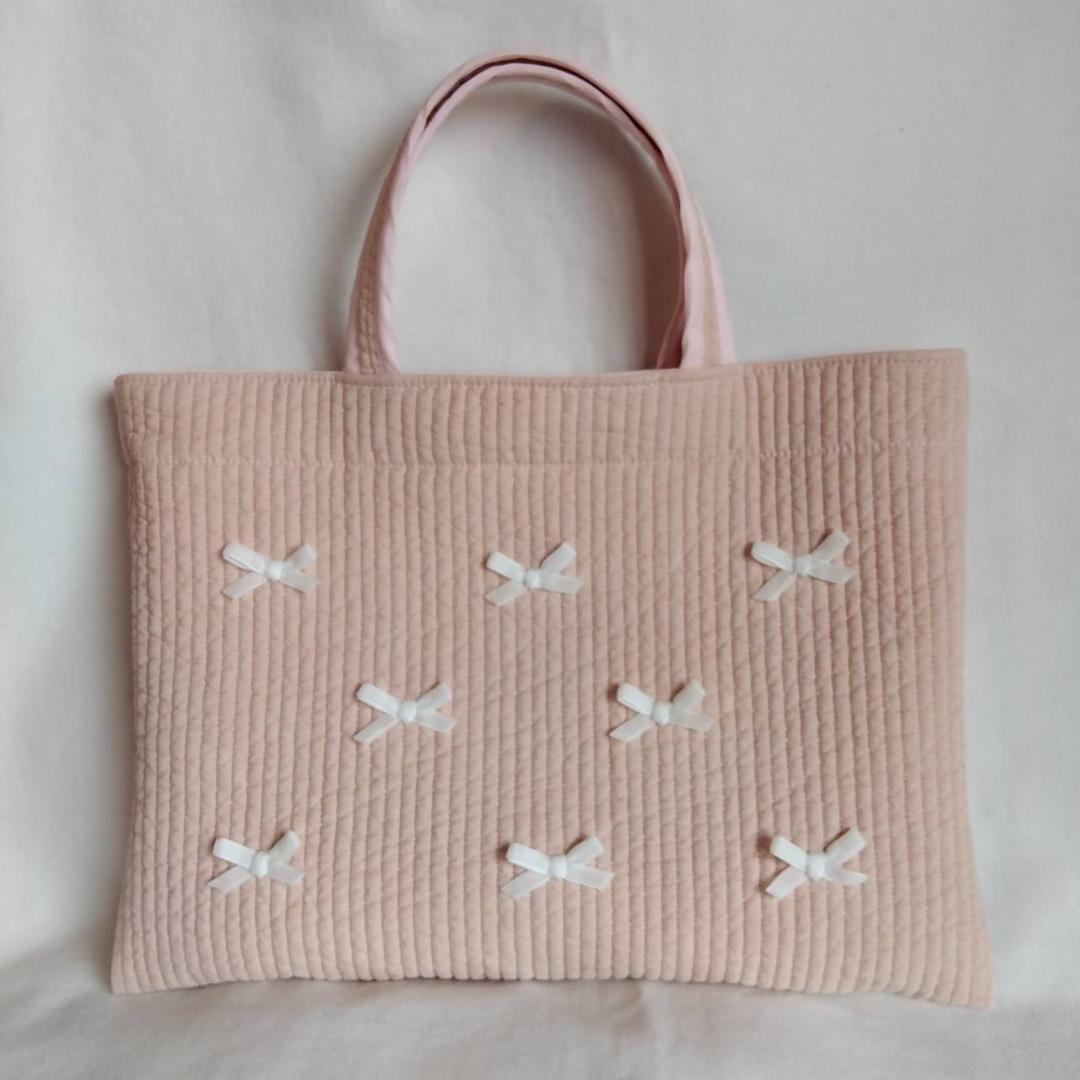 2点☆レッスンバッグS☆ ヌビバッグ 1点 ミルク