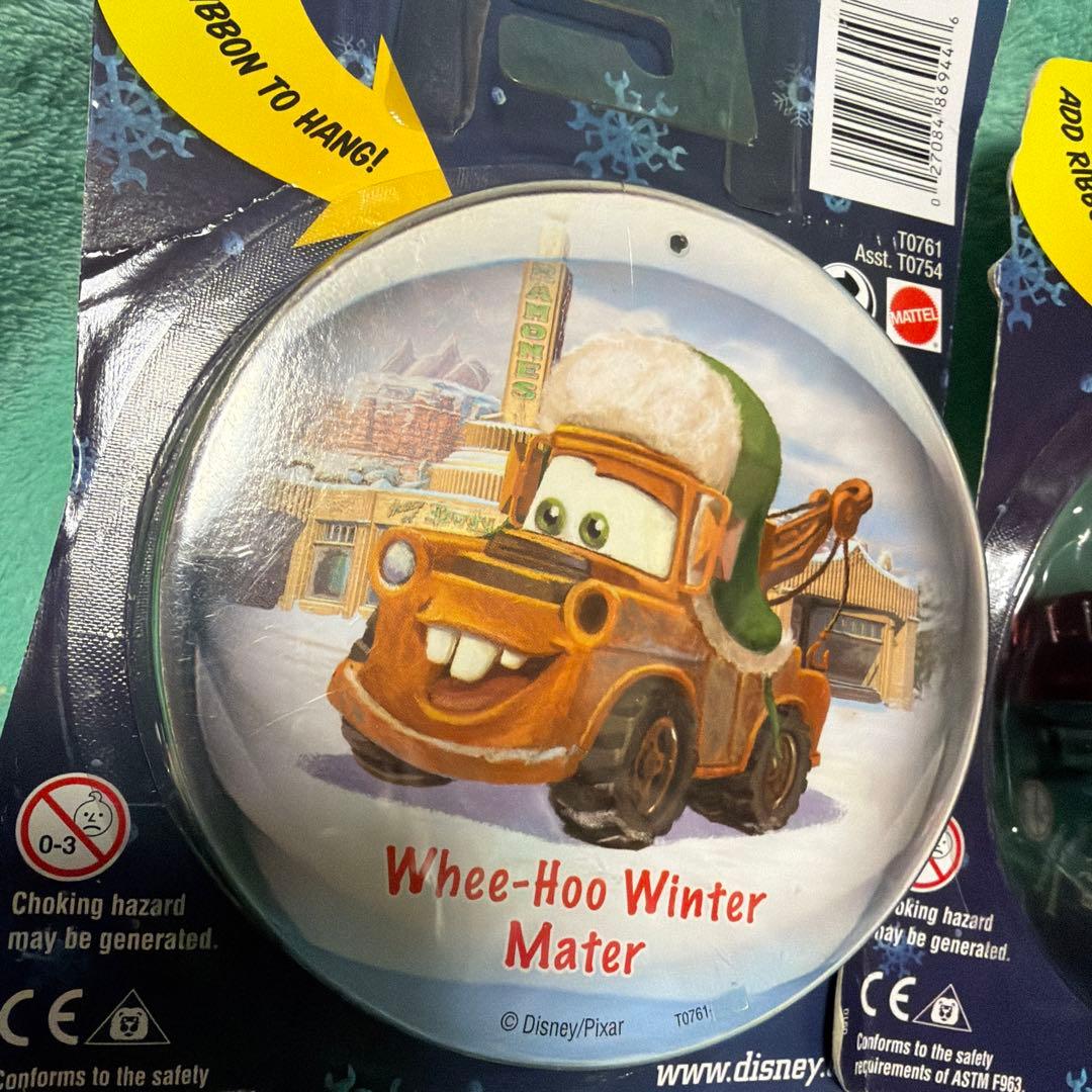 冬仕様カーズミニカーセット メーターとマックイーントドックハドソン