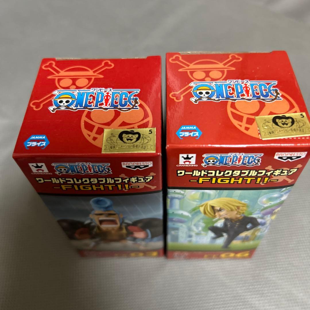ワンピース ワールドコレクタブルフィギュア FIGHT 2種セット