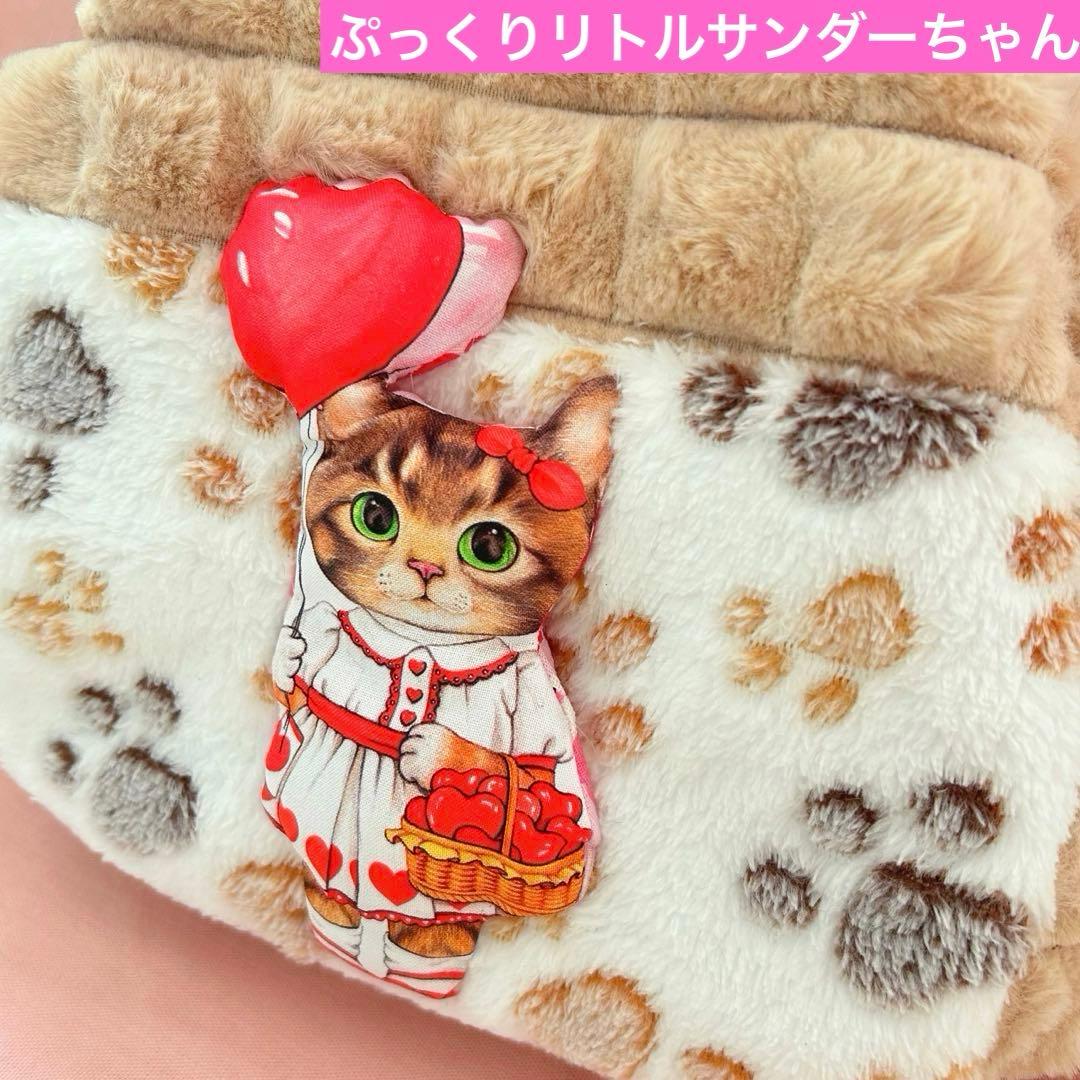 ゆ*ん様 ポップコーンファー　リトルサンダー　コヤンイサムチョン　ラウンドトート