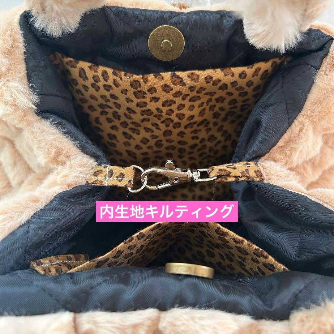 ゆ*ん様 ポップコーンファー　リトルサンダー　コヤンイサムチョン　ラウンドトート