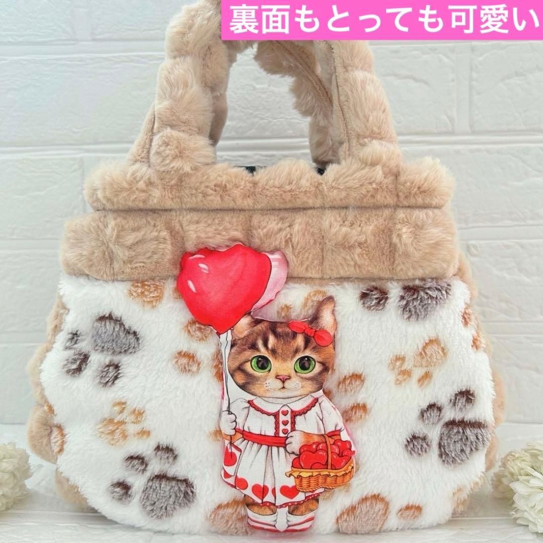 ゆ*ん様 ポップコーンファー　リトルサンダー　コヤンイサムチョン　ラウンドトート