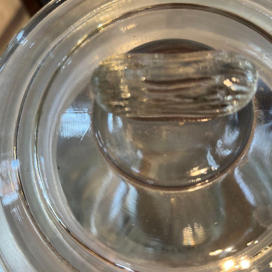 ウ”インテージ感溢れるピーナッツ柄付き大型ガラス瓶