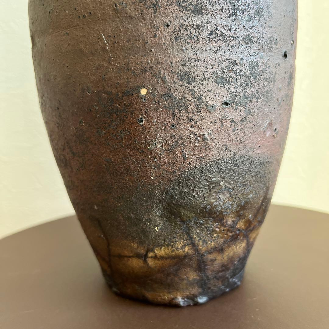 鬼の腕 焼酎徳利 / 徳利 焼締 古陶 陶芸 陶器 民藝 琉球 無名工 花瓶 壺