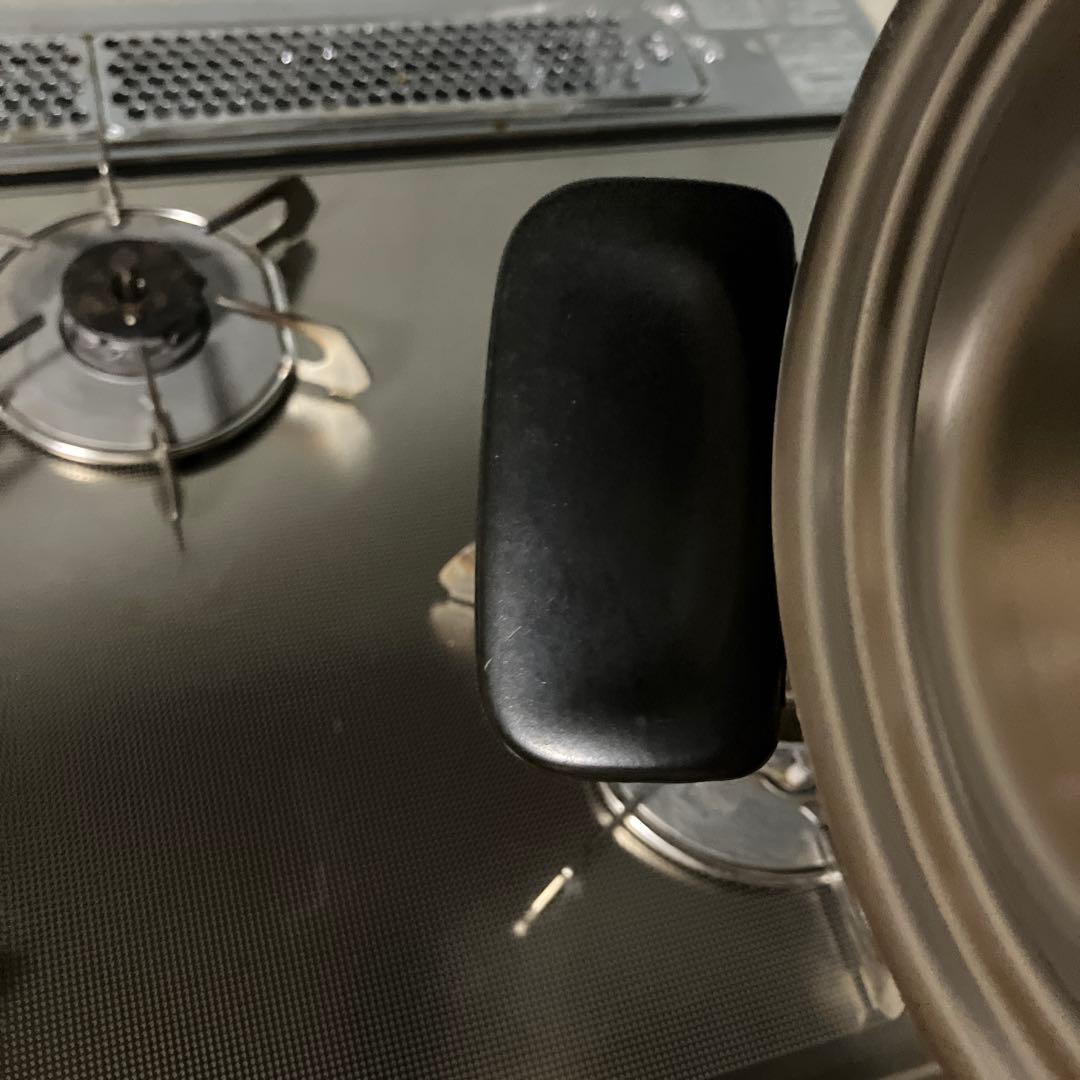 VitaCraft ステンレス 両手鍋 No.5503 ガス火用　蒸し器付き