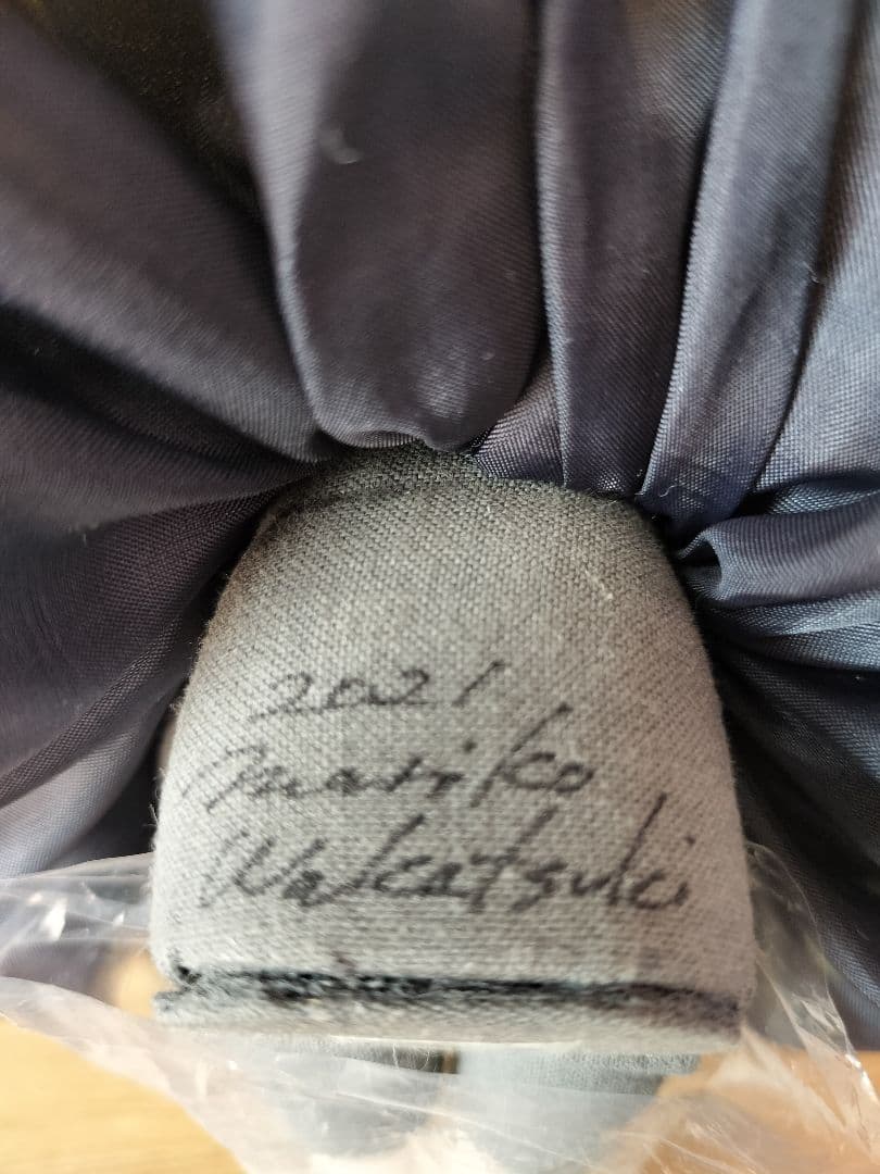 若月まり子　花の妖精黒色　ビスクドール