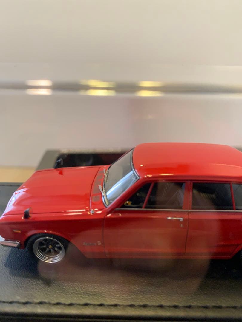 イグニッションモデル　1/43 スカイライン　GT-R PGC10 レッド
