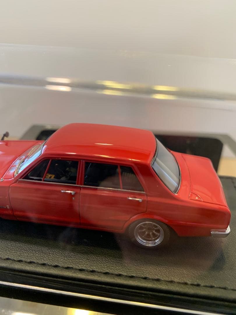 イグニッションモデル　1/43 スカイライン　GT-R PGC10 レッド