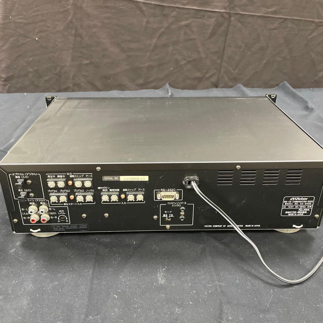 Victor XU-D400 MD-CDコンビネーションデッキ