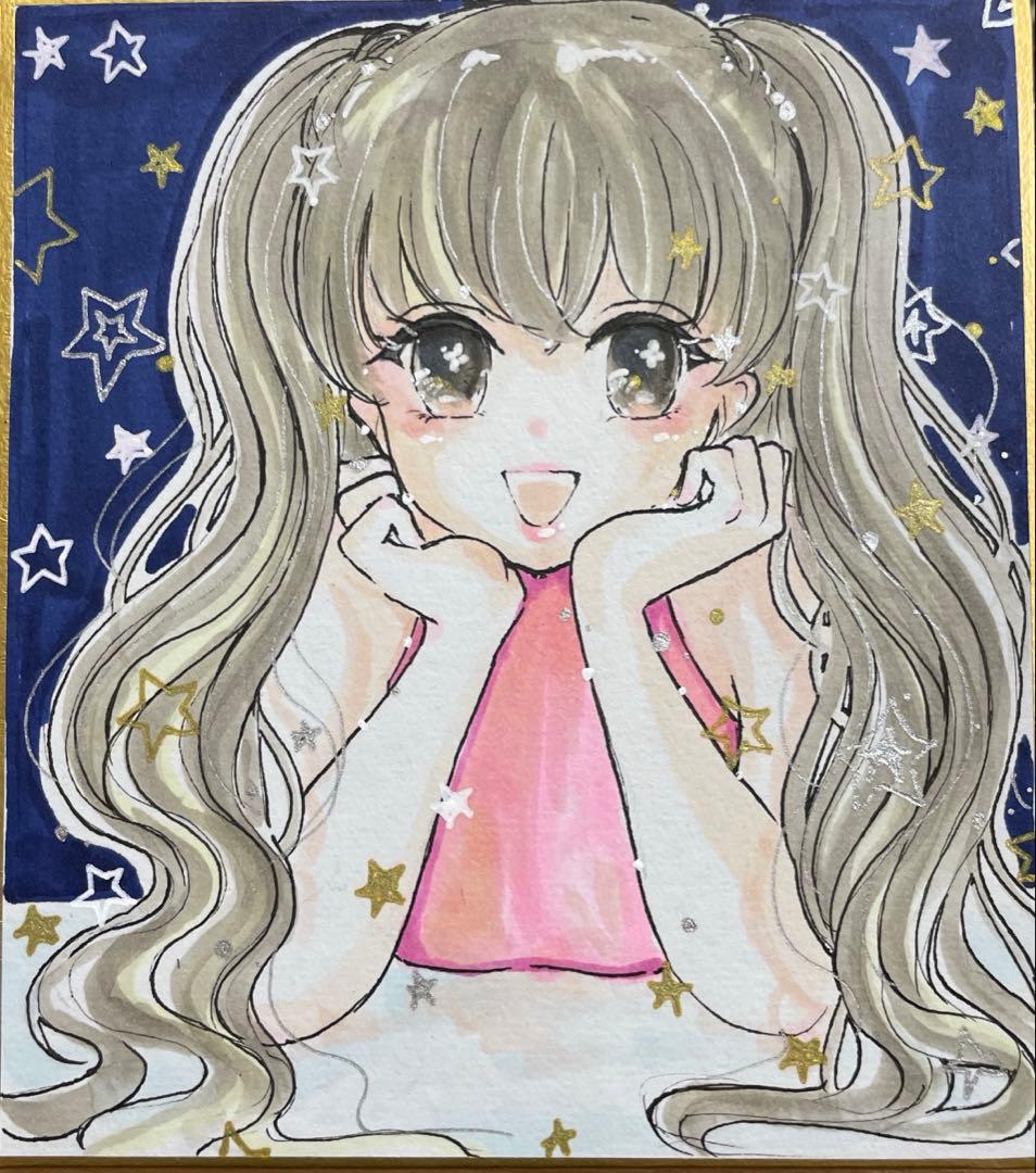オリジナルイラスト　手描きイラスト　アナログイラスト