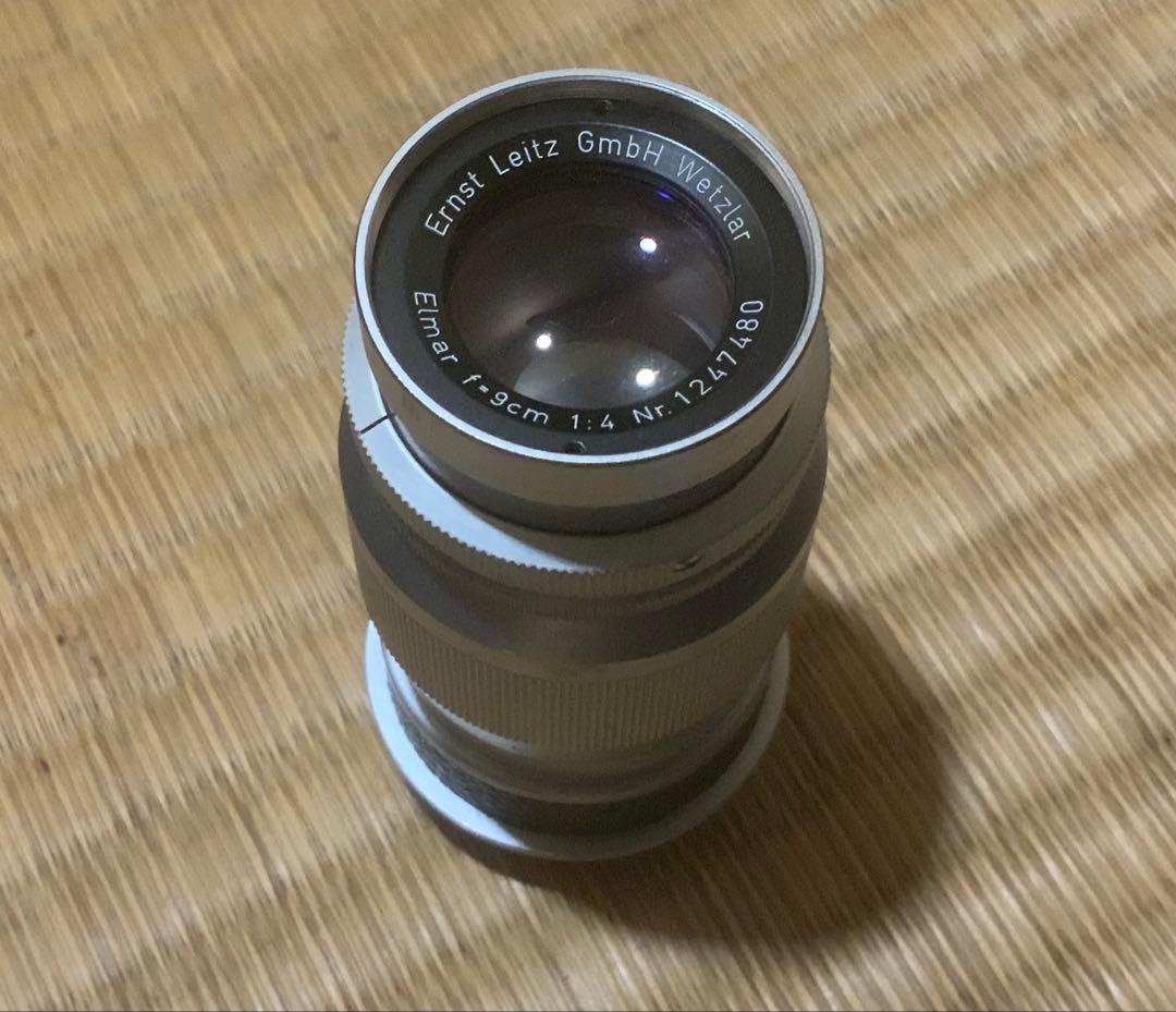 Ernst Leitz Elmar 9cm f/4 レンズ
