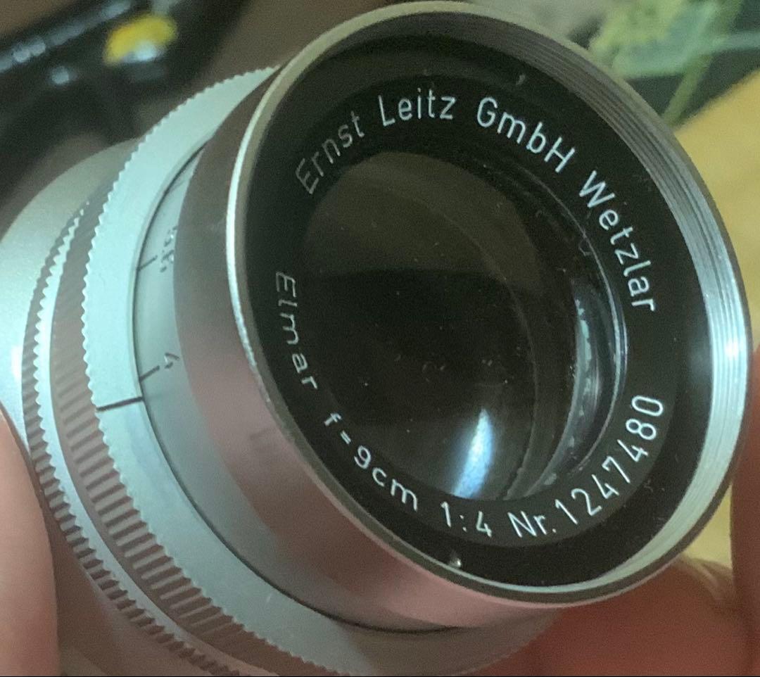 Ernst Leitz Elmar 9cm f/4 レンズ