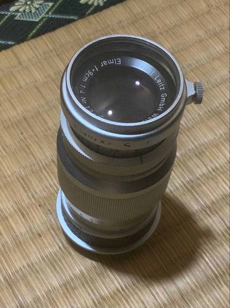 Ernst Leitz Elmar 9cm f/4 レンズ