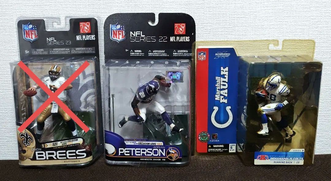 【未開封品】NFL公式フィギュア 12体セット