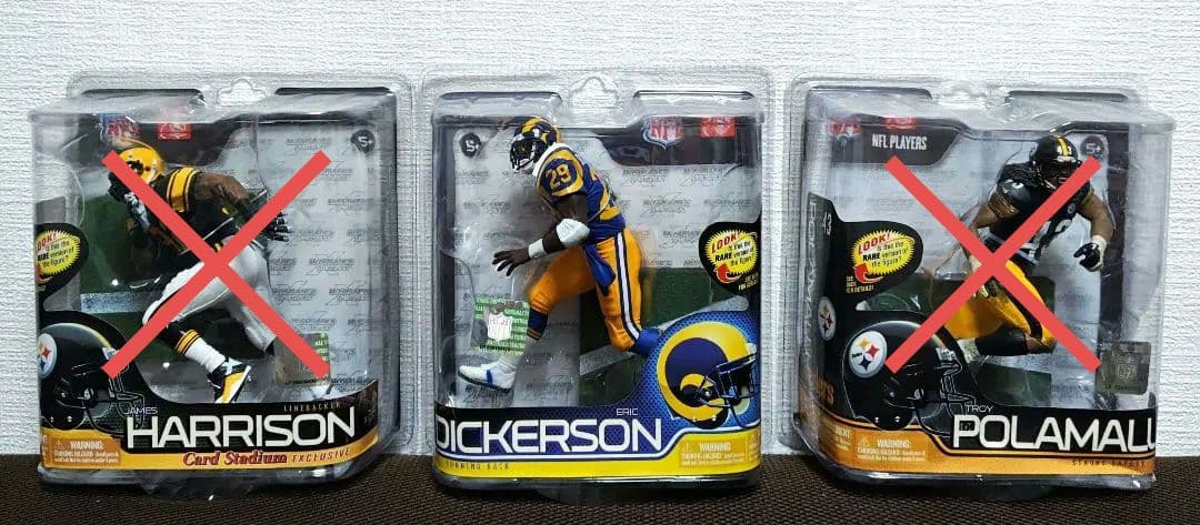 【未開封品】NFL公式フィギュア 12体セット