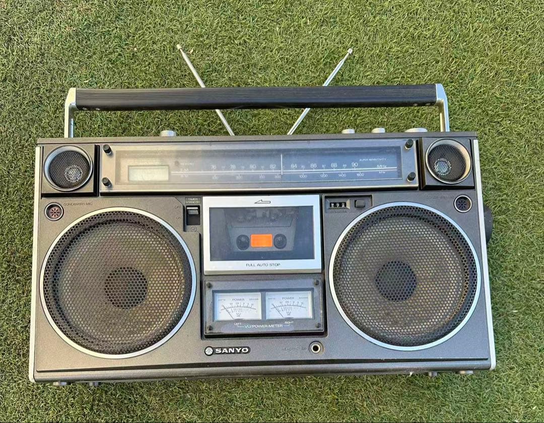 Sanyo サンヨー MR-9600 ラジカセ ラジオ　昭和レトロ 希少品