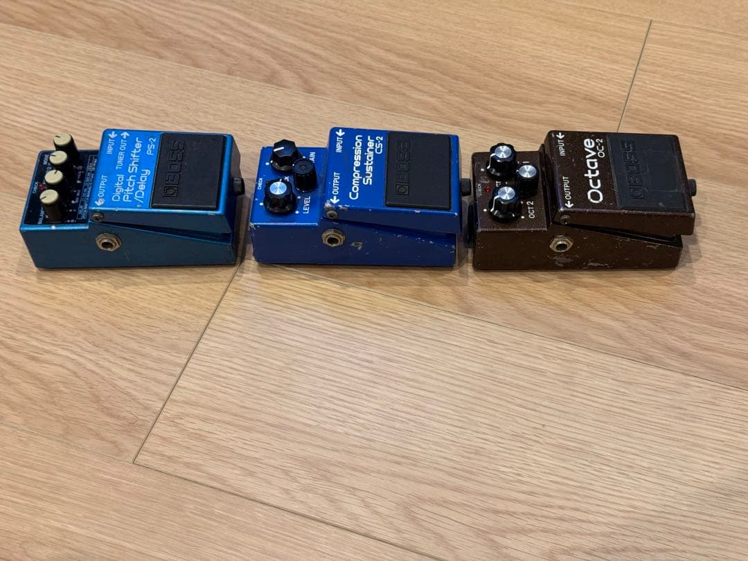 【ビンテージ】BOSS PS-2 、CS-2 、OC-2 セット