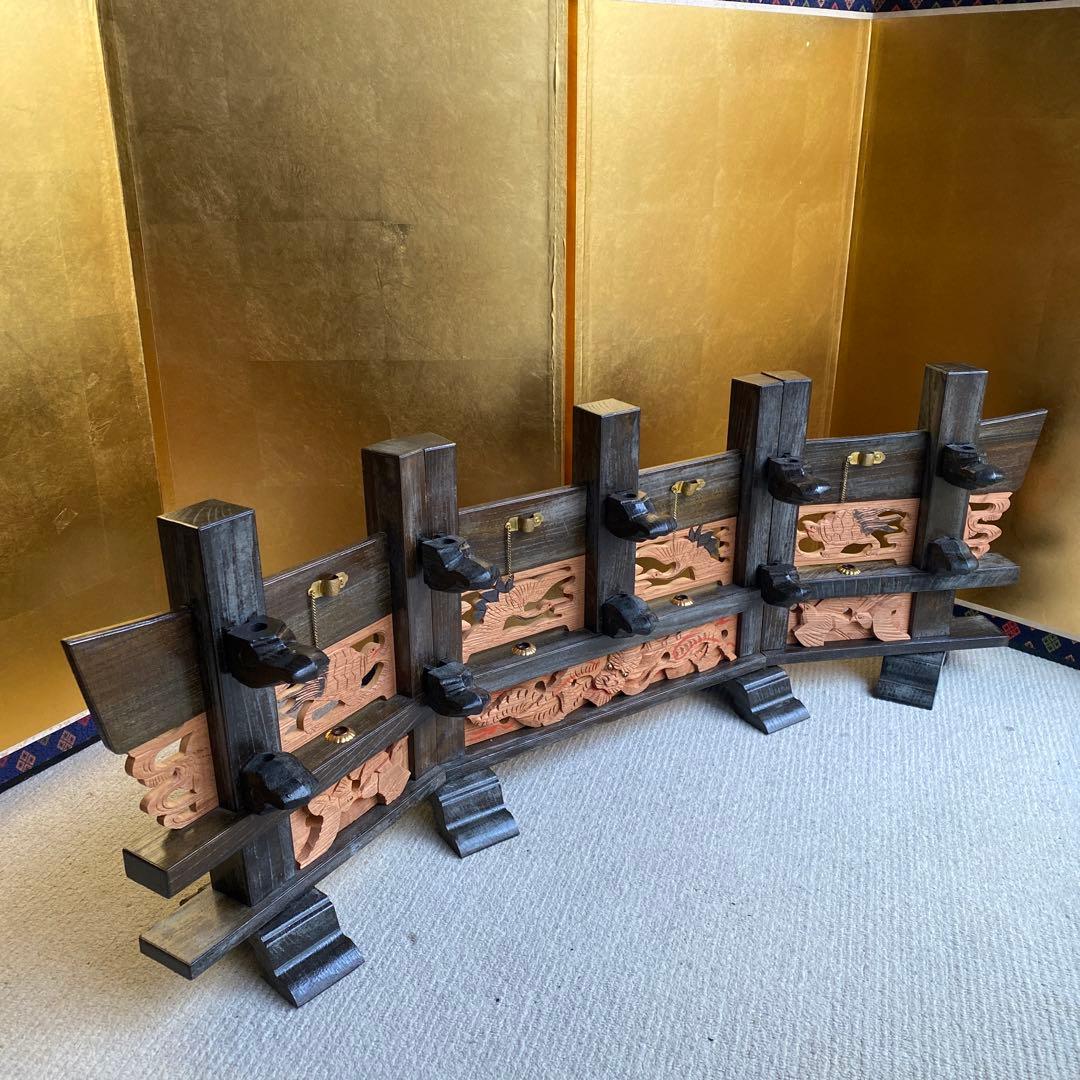 伝統的な五月人形 兜 紫オレンジ　美品