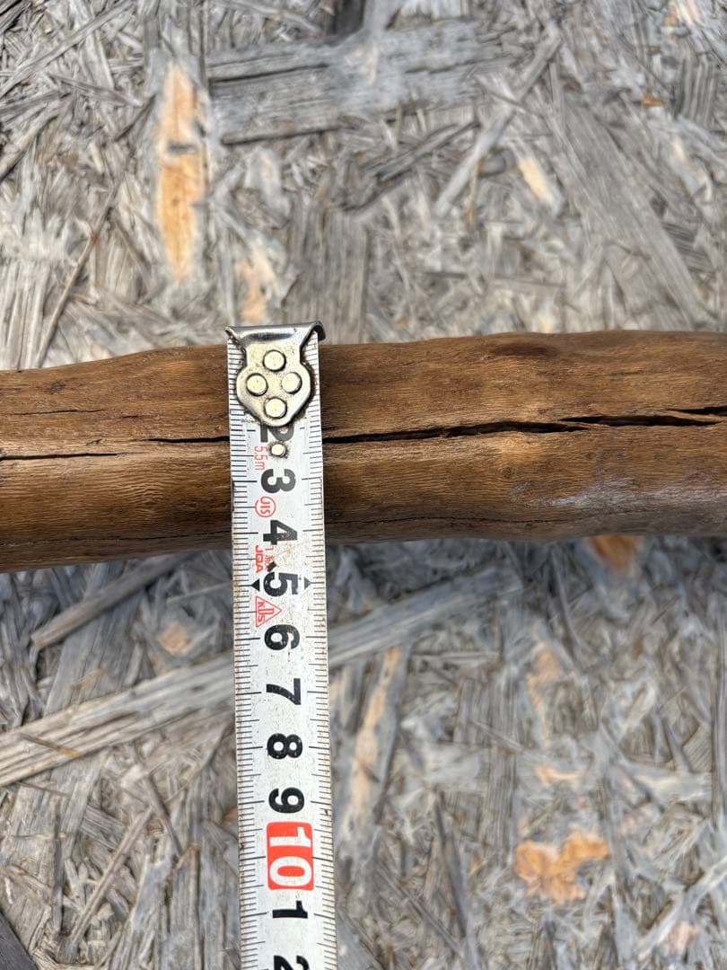 【キリンのような流木取手】インテリア・ドアノブ