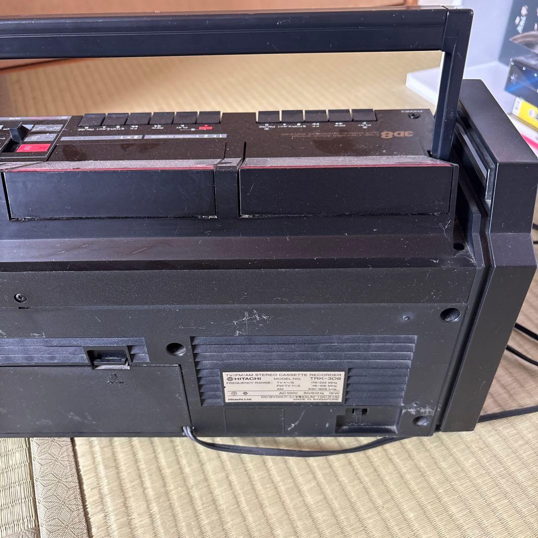 HITACHI DOUBLE DECK 3D SUPER WOOFERジャンク