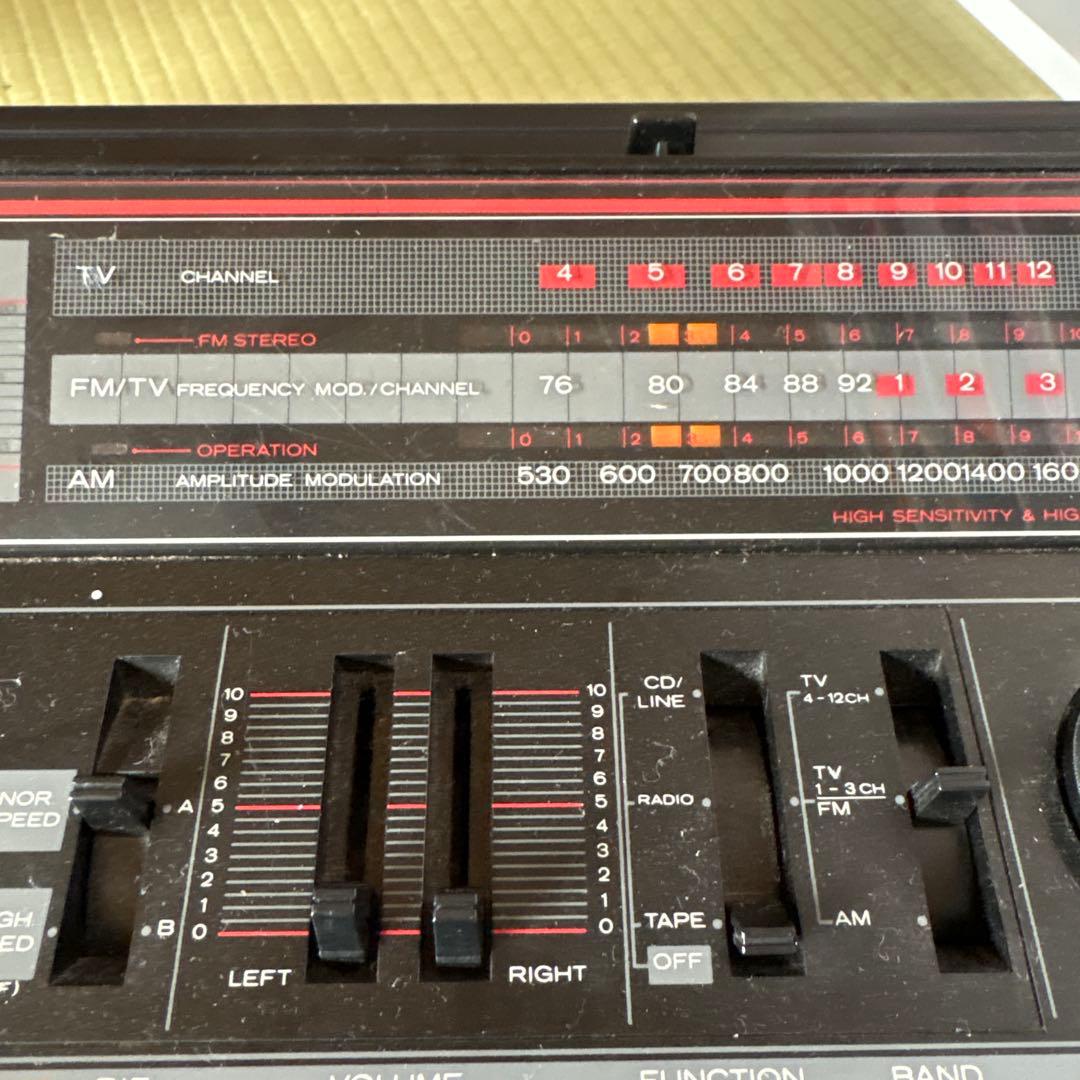 HITACHI DOUBLE DECK 3D SUPER WOOFERジャンク