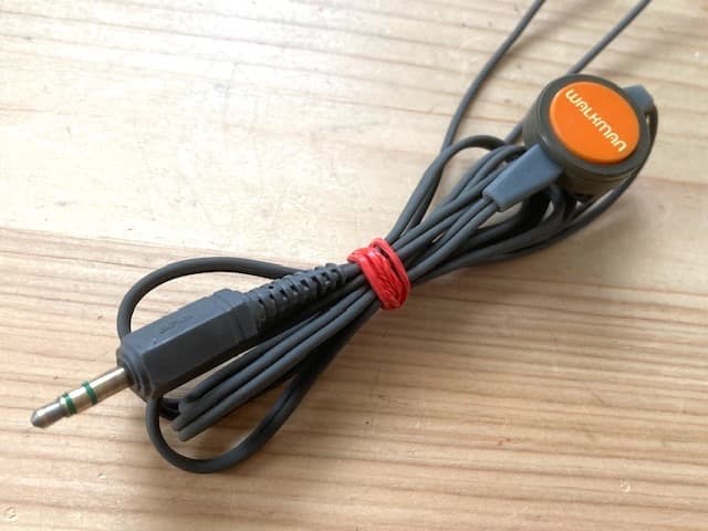 美品 高音質 整備済完全動作品 SONY WM-2用ヘッドホン MDR-4L1S