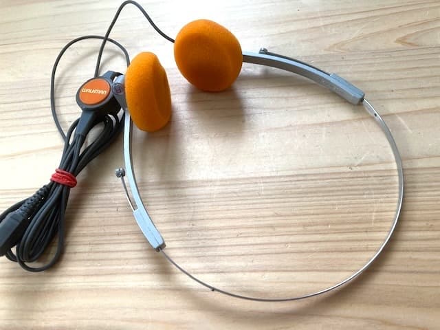 美品 高音質 整備済完全動作品 SONY WM-2用ヘッドホン MDR-4L1S