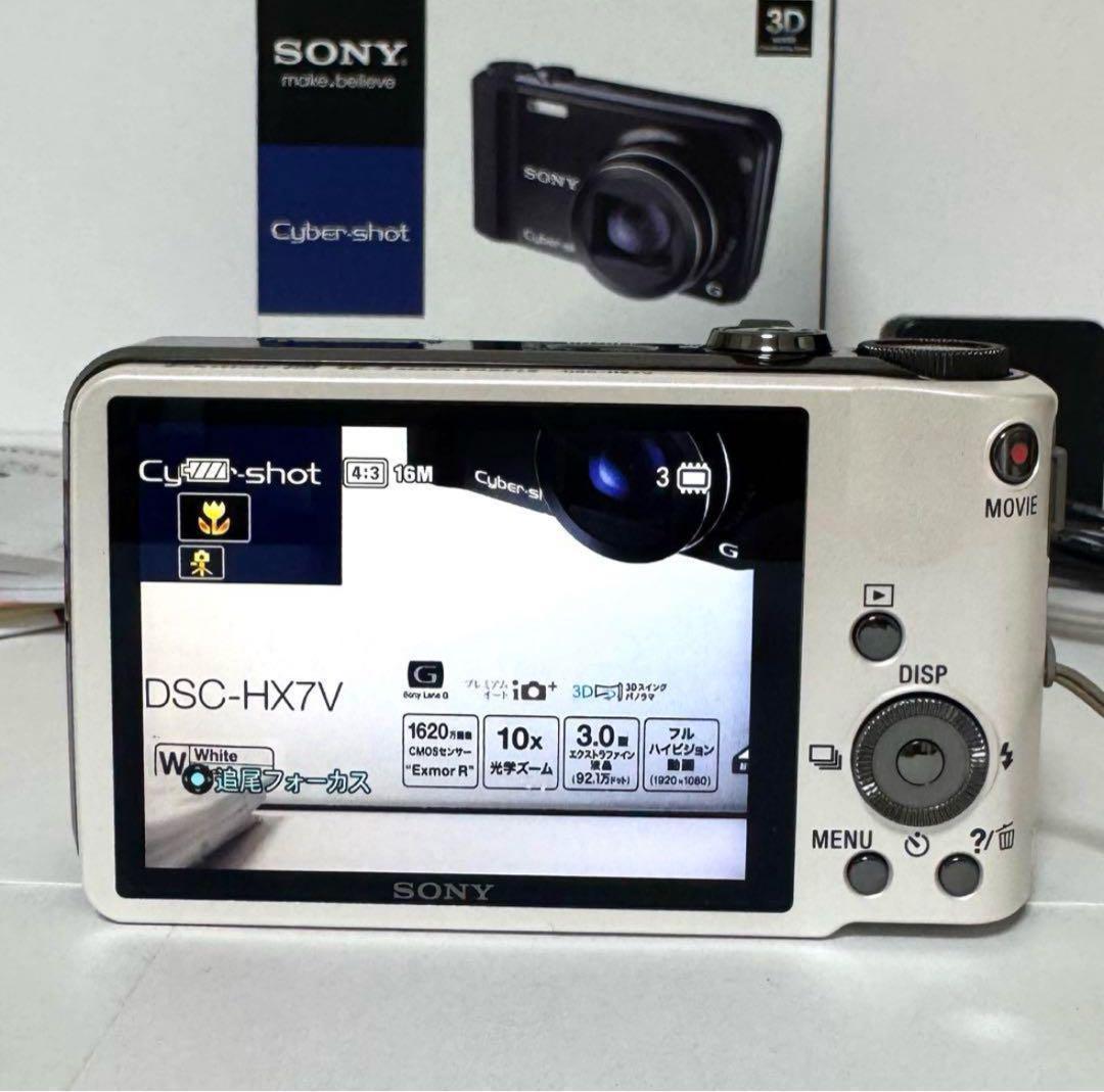 《極美品》SONYサイバーショット　DSC-HX7V　ソニー　デジカメ