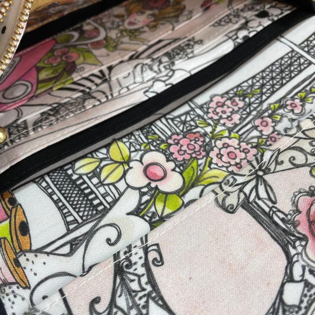 長財布　やりくり財布　ハンドメイド　トートバッグ　巾着袋　ハンドメイド