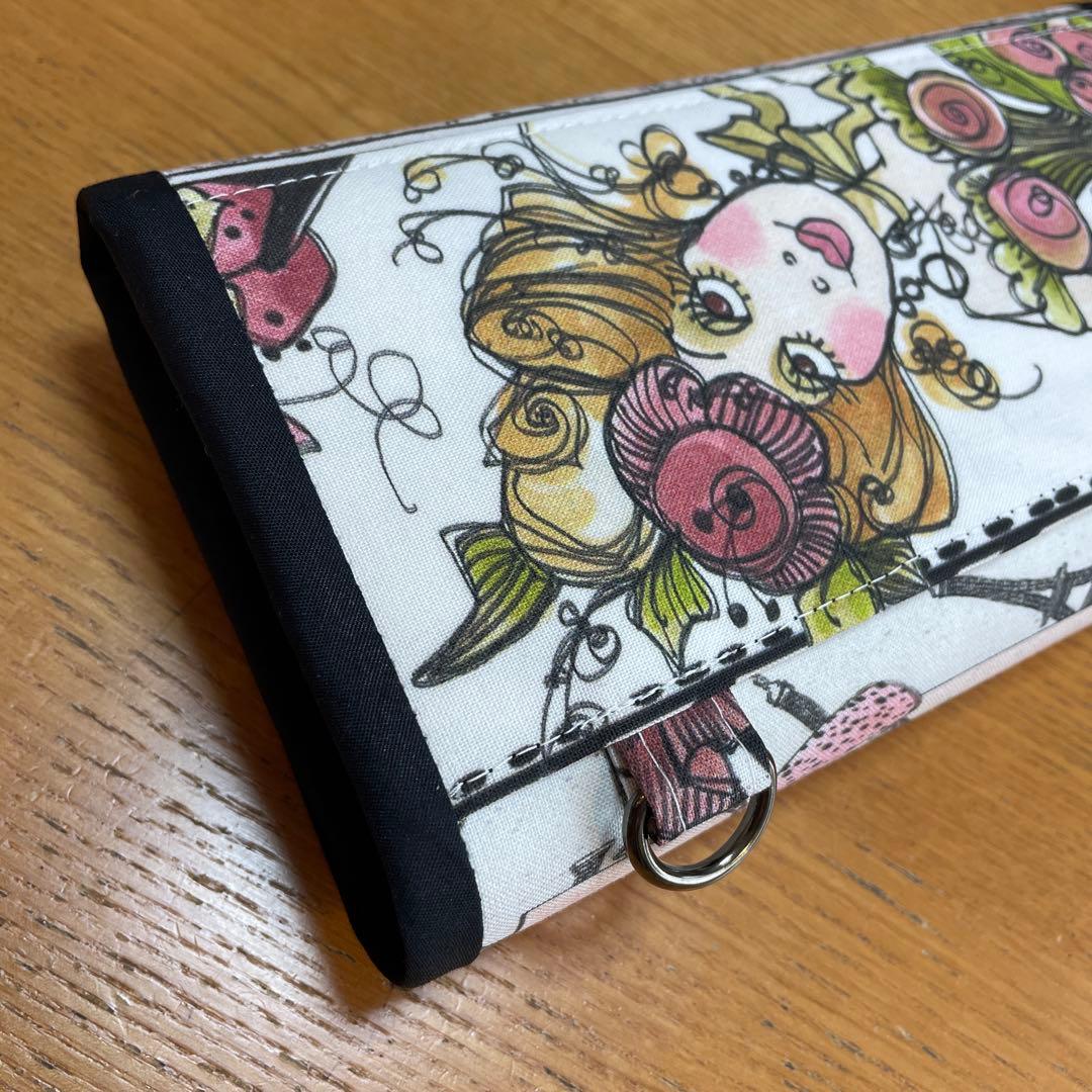 長財布　やりくり財布　ハンドメイド　トートバッグ　巾着袋　ハンドメイド