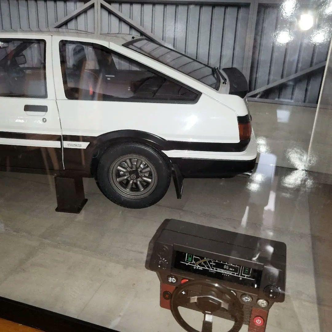 デアゴスティーニ　AE86 1/8　スプリンタートレノアクリルケース無し